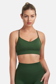 Multi-Way Sculpt Seamless Top | Palm Green