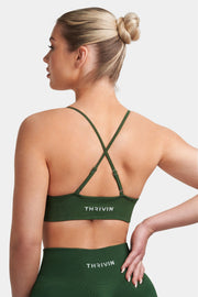 Multi-Way Sculpt Seamless Top | Palm Green