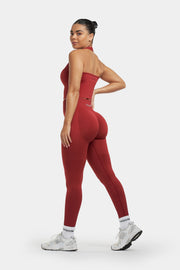 Sculpt Contour Leggings | Cherry Spice